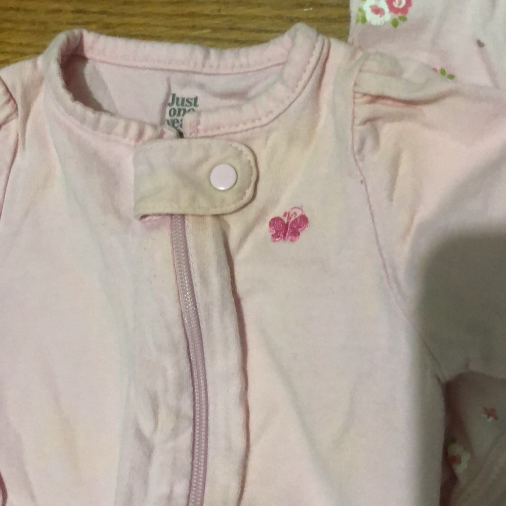 Newborn long sleeve PJ bundle, five pair - Picture 8 of 11